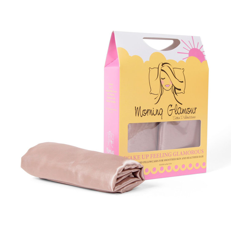 MorningGlamour Satin Pillowcase & Reviews Wayfair